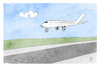 Cartoon: Steuersenkungen (small) by Kostas Koufogiorgos tagged karikatur,koufogiorgos,illustration,cartoon,realität,steuersenkungen,koalitionsverhandlungen,flugzeug,ampel