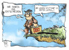 Cartoon: Stuttgart 21 (small) by Kostas Koufogiorgos tagged stuttgart,21,bahn,abgrund,bahnhof,karikatur,kostas,koufogiorgos