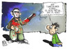 Cartoon: Stuttgart 21 (small) by Kostas Koufogiorgos tagged stuttgart,21,jason,freitag,horror,bohrmaschine,bohrer,bahn,karikatur,koufogiorgos