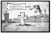 Cartoon: Stuttgart 21 (small) by Kostas Koufogiorgos tagged karikatur,koufogiorgos,illustration,cartoon,stuttgart,21,milliardengrab,geier,grabstein,grundstein,bahn,bahnhof,beerdigung