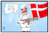 Cartoon: Sylt-Besetzung (small) by Kostas Koufogiorgos tagged karikatur,koufogiorgos,illustration,cartoon,dänemark,muppets,koch,sylt,insel,besatzung,eroberung,waffe,armee,deutschland