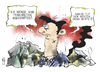 Cartoon: Syrien (small) by Kostas Koufogiorgos tagged assad,syrien,bürgerkrieg,terrorismus,westen,karikatur,kostas,koufogiorgos