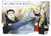 Cartoon: Terroristische Strompreise (small) by Kostas Koufogiorgos tagged terrorismus,friedrich,innenminister,anti,terror,datei,michel,strom,preis,energie,wende,kosten,geld,archiv,karikatur,kostas,koufogiorgos