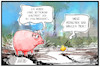 Cartoon: Tierleid (small) by Kostas Koufogiorgos tagged karikatur,koufogiorgos,illustration,cartoon,tierschutz,tier,ferkel,küken,kastration,mensch,tierwohl,nutztiere,agrar,wirtschaft