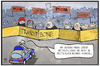 Cartoon: Transitzone (small) by Kostas Koufogiorgos tagged karikatur,koufogiorgos,illustration,cartoon,transitzone,pegida,ausweisung,abschiebung,deutschland,polizei,asyl,politik,demonstration,rechtsradikal,rechtspopulismus