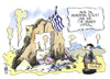 Cartoon: Troika (small) by Kostas Koufogiorgos tagged griechenland,troika,ezb,iwf,eu,wirtschaft,euro,schulden,krise,ruine,karikatur,kostas,koufogiorgos