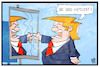 Cartoon: Trump entlässt (small) by Kostas Koufogiorgos tagged karikatur koufogiorgos illustration cartoon trump spiegel entlassung usa präsident stab kabinett