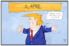 Trump im April