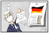 Cartoon: Uneinheitliche Corona-Regeln (small) by Kostas Koufogiorgos tagged karikatur,koufogiorgos,illustration,cartoon,corona,regeln,einheit,uneinheitlich,pandemie,kalender,abreisskalender,michel,deutschland