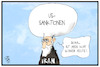 Cartoon: US-Sanktionen Iran (small) by Kostas Koufogiorgos tagged karikatur,koufogiorgos,illustration,cartoon,druck,iran,turban,usa,sanktionen,wirtschaft,repressalien