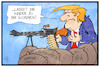 Cartoon: US-Waffengesetze (small) by Kostas Koufogiorgos tagged karikatur,koufogiorgos,illustration,cartoon,parkland,florida,amok,massaker,schule,trump,waffen,bibel,zitat,usa,gewalt,waffenrecht,kind,präsident,schueler