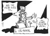 Cartoon: US-Wahl (small) by Kostas Koufogiorgos tagged usa,wahl,präsident,obama,romney,uncle,sam,show,oscar,karikatur,kostas,koufogiorgos