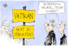 Cartoon: Vatikan (small) by Kostas Koufogiorgos tagged vatikan,trump,verkauf,sale