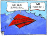 Cartoon: ver.di fliegt! (small) by Kostas Koufogiorgos tagged karikatur,illustration,cartoon,koufogiorgos,verdi,gewerkschaft,streik,flughafen,arbeitskampf,papierflieger,arbeit,flugzeug,öffentlicher,dienst,politik,wirtschaft