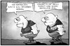 Cartoon: Verfassungsschutzreform (small) by Kostas Koufogiorgos tagged karikatur,koufogiorgos,illustration,cartoon,neonazi,skinhead,vmann,verfassungsschutz,job,arbeit,arbeitslosigkeit,politik