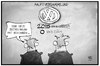 Cartoon: VW-Hauptversammlung (small) by Kostas Koufogiorgos tagged karikatur,koufogiorgos,illustration,cartoon,vw,volkswagen,eigentümerversammlung,zeitrechnung,uhr,piech,neustart,neuanfang,wirtschaft