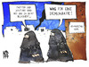 Cartoon: Wahl in Afghanistan (small) by Kostas Koufogiorgos tagged karikatur,koufogiorgos,cartoon,illustration,afghanistan,demokratie,wahl,präsidentschaftswahl,frau,schleier,burka,twitter,youtube,zensur,politik,internet,freiheit,social,network,netzwerk