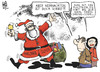 Cartoon: Wahlgeschenke (small) by Kostas Koufogiorgos tagged wahl,2013,geschenk,weihnachtsmann,kostüm,politiker,innenpolitik,karikatur,kostas,koufogiorgos