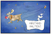 Cartoon: Weihnachten 2020 (small) by Kostas Koufogiorgos tagged karikatur koufogiorgos illustration cartoon weihnachten abstand weihnachtsmann rudolph rentier schlitten pandemie maskenpflicht