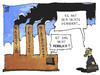 Cartoon: Weltklimaratsbericht (small) by Kostas Koufogiorgos tagged karikatur,koufogiorgos,illustration,cartoon,weltklimarat,klima,umwelt,energie,kraftwerk,wirtschaft,profit,wachstum,umweltverschmutzung,ressourcen