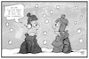 Cartoon: Wetter (small) by Kostas Koufogiorgos tagged karikatur,koufogiorgos,illustration,cartoon,wetter,schnee,hitze,winter,dürre,kälte