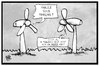 Cartoon: Windkraft aus Frankreich (small) by Kostas Koufogiorgos tagged karikatur,koufogiorgos,illustration,cartoon,frankreich,energiewende,windrad,ökostrom,umwelt,deutschland,wind,wirtschaft