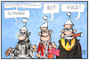 Cartoon: Wohlstandsgefälle (small) by Kostas Koufogiorgos tagged karikatur,koufogiorgos,illustration,cartoon,wohlstands,gefälle,einkommen,schwarz,rot,gold,reichtum,armut,ungerechtigkeit,michel,deutschland,wohlstand