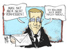 Cartoon: Wulffs Fanpost (small) by Kostas Koufogiorgos tagged wulff,staatsanwaltschaft,hannover,bestechlichkeit,korruption,fan,post,karikatur,kostas,koufogiorgos