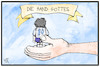 Cartoon: Zum Tod von Diego Maradona (small) by Kostas Koufogiorgos tagged karikatur,koufogiorgos,illustration,cartoon,maradona,gedenken,hand,gottes,fussballer