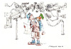 Cartoon: Überwachung (small) by Marlene Pohle tagged überwachung,top,secret,gewalt,der,medien,betrug