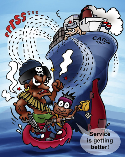 Pirates getting served Pirates getting served