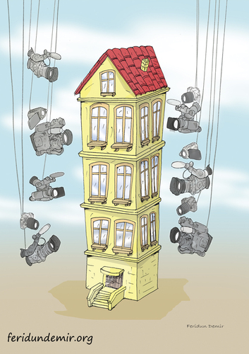 Cartoon: izlenebilirlik Traceability (medium) by feridundemir tagged izlenebilirlik,traceability