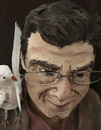 Cartoon: Hayati BOYACIOGLU (small) by SEVCAN  tagged hayati,boyacioglu