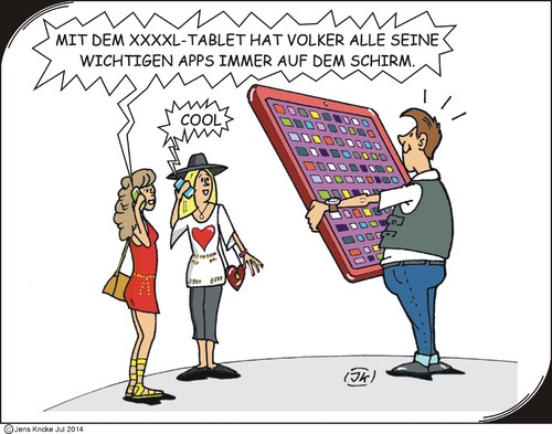 Cartoon: APPs (medium) by JotKa tagged communication,kommunikation,worldwideweb,www,internet,handy,tablets,apps,app,smartphone,tablet,iphone,laptops,laptop,computer