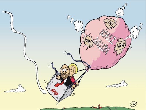 Cartoon: Ballonfahrer (medium) by JotKa tagged ballon,ballonfahrer,sinkflug,steigflug,wahlen,landtagswahlen,bundestagswahl,saarland,nordrhein,westfahlen,schleswig,holstein,politiker,schulz,kraft,partein,wähler,wahllokal,ballon,ballonfahrer,sinkflug,steigflug,wahlen,landtagswahlen,bundestagswahl,saarland,nordrhein,westfahlen,schleswig,holstein,politiker,schulz,kraft,partein,wähler,wahllokal