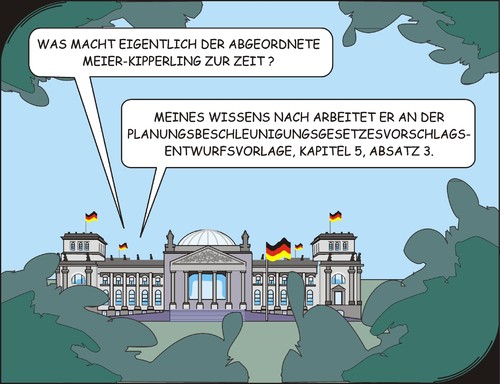 Cartoon: Beschleunigung (medium) by JotKa tagged beschleunigung,gesetzte,bürokratie,gesetzgeber,planungsbeschkeunigungsgesetz,amtsschimmel,politiker,bürokraten,arbeitsplätze,formulare,vorschriften