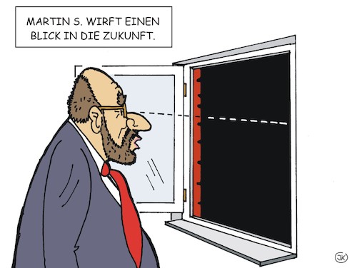 Cartoon: Blick in die Zukunft (medium) by JotKa tagged fenster,blicke,zukunft,parteien,politik,politiker,wahlen,bundestagswahl,bundeskanzler,bundeskanzlerkandidat,spd,schulz,martin,umfragen,wahlkampf,fenster,blicke,zukunft,parteien,politik,politiker,wahlen,bundestagswahl,bundeskanzler,bundeskanzlerkandidat,spd,schulz,martin,umfragen,wahlkampf