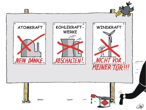 Cartoon: Energiequellen (medium) by JotKa tagged energie,energiequellen,atomkraft,kernkraft,kohle,kohlekraftwerke,windenergie,stromtrassen,umwelt,klimaschutz,politik,bürger,demos,gesellschaft,wirtschaft,klima,klimawandel,energie,energiequellen,atomkraft,kernkraft,kohle,kohlekraftwerke,windenergie,stromtrassen,umwelt,klimaschutz,politik,bürger,demos,gesellschaft,wirtschaft,klima,klimawandel