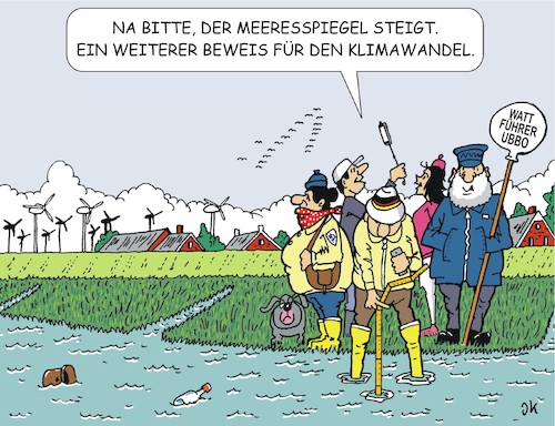 Cartoon: Experten (medium) by JotKa tagged watt,wattenmeer,meeresspiegel,erderwärmung,klimawandel,wattführer,nordsee,nordseeküste,ebbe,flut,experten,meinungen,urlaub,urlauber,ferien,wissenschaft,watt,wattenmeer,meeresspiegel,erderwärmung,klimawandel,wattführer,nordsee,nordseeküste,ebbe,flut,experten,meinungen,urlaub,urlauber,ferien,wissenschaft