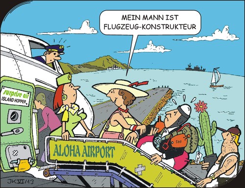 Cartoon: Flugangst (medium) by JotKa tagged flugangst,wirtschaft,tod,reisen,urlaub,ferien,piloten,flugzeuge,flugzeugindustrie,fallschirm,rettungsring,ehefrau,ehemann,männer,frauen,mann,frau,flugzeug,kaktus,insel,flughafen,inseln,surprise,air