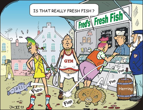 Fresh fish