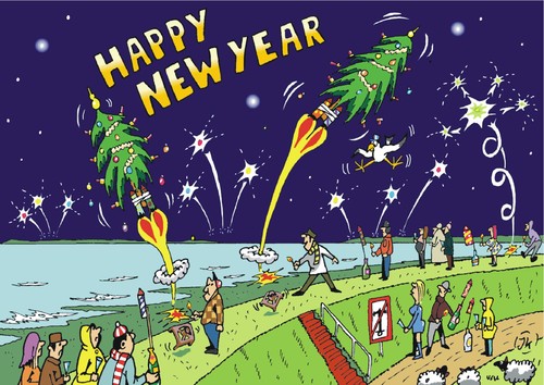 Cartoon: Happy New Year (medium) by JotKa tagged neujahr,newyear,silvester,böller,raketen,feier,party,feiertage,holidays,feuerwerk,tannenbaum,weihnachten,fohes,neues,jahr,jahreswechsel,2015,2016happy,new,year,neujahr,newyear,silvester,böller,raketen,feier,party,feiertage,holidays,feuerwerk,tannenbaum,weihnachten,fohes,neues,jahr,jahreswechsel,2015,2016happy,new,year