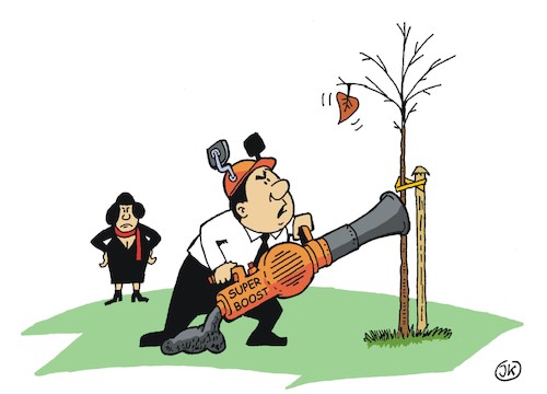 Cartoon: Laubsauger (medium) by JotKa tagged otto,laubsauger,natur,herbst,bäume,herbstlaub,mann,frau,er,sie,beziehungen,ehe,laubsauger,natur,herbst,bäume,herbstlaub,mann,frau,er,sie,beziehungen,ehe