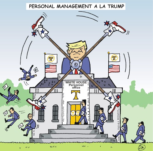 Personalmanagement a la Trump Personalmanagement a la Trump