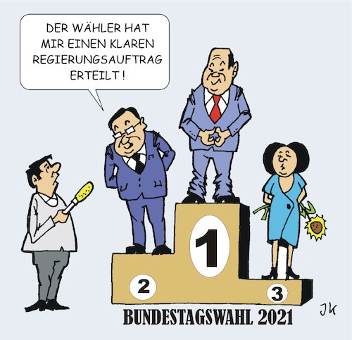 Cartoon: Regierungsauftrag (medium) by JotKa tagged bundestagswahl,kanzlerkandidaten,regierungsbildung,regierungsauftrag,sondierungen,koalitionen,koalitionsverhandlungen,wähler,wahlen,parteien,cdu,csu,spd,grüne,bundestagswahl,kanzlerkandidaten,regierungsbildung,regierungsauftrag,sondierungen,koalitionen,koalitionsverhandlungen,wähler,wahlen,parteien,cdu,csu,spd,grüne