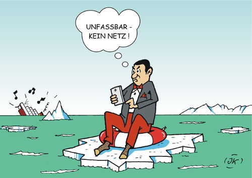 Cartoon: Verbindungen (medium) by JotKa tagged verbindungen,netz,handy,smartphone,funknetz,lifestyle,kreuzfahrt,high,society,arktis,antarktis,insel,schiffbruch,eisscholle,eisberg,ozean,meer,nordpol,südpol,kreuzfahrtschiff,musik,urlaub,ferien,rettung,notfall,rettungsring,titanic,dampfer,reisen,verbindungen,netz,handy,smartphone,funknetz,lifestyle,kreuzfahrt,high,society,arktis,antarktis,insel,schiffbruch,eisscholle,eisberg,ozean,meer,nordpol,südpol,kreuzfahrtschiff,musik,urlaub,ferien,rettung,notfall,rettungsring,titanic,dampfer,reisen