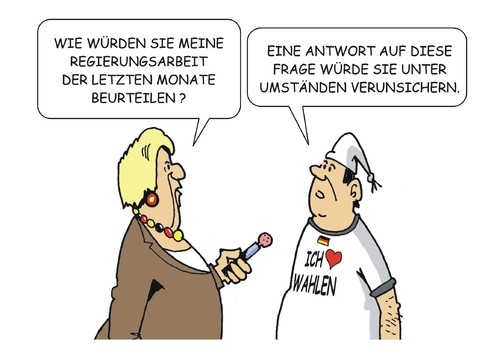 Cartoon: Verunsicherung (medium) by JotKa tagged verunsicherung,politiker,parteien,wahlen,bürger,wähler,umfragen,staitstiken,regierung,bundesregierung,minister,merkel,wählergunst,verunsicherung,politiker,parteien,wahlen,bürger,wähler,umfragen,staitstiken,regierung,bundesregierung,minister,merkel,wählergunst