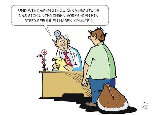 Cartoon: Vorfahren (medium) by JotKa tagged ahnen,vorfahren,vererbung,mensch,tier,biber,arzt,natur,ahnen,vorfahren,vererbung,mensch,tier,biber,arzt,natur