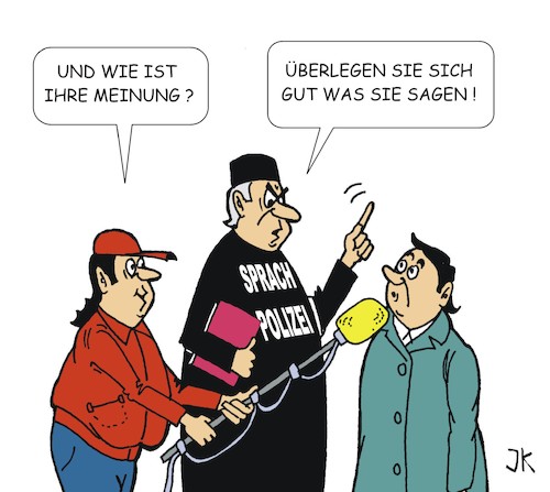 Vorsicht Sprachpolizei