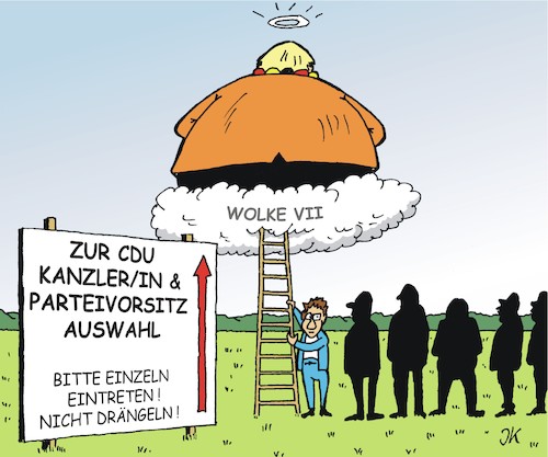 Cartoon: Vorstellungsgespräche (medium) by JotKa tagged akk,kramp,karrenbauer,friedrich,merz,cdu,parteitag,leipzig,machtkämpfe,kanzlerkandidatur,parteiführung,politik,politiker,parteien,parteivorsitz,merkel,spahn,laschet,akk,kramp,karrenbauer,friedrich,merz,cdu,parteitag,leipzig,machtkämpfe,kanzlerkandidatur,parteiführung,politik,politiker,parteien,parteivorsitz,merkel,spahn,laschet